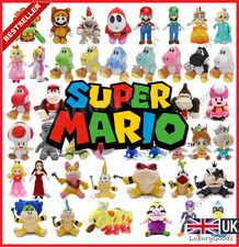 Super Mario Bros Soft Plush toy Stuffed Plushie Doll Video Game Xmas Birthday UK