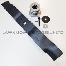 ATCO Lawnmower Blade & Boss Hub Kit for Quattro 19S, 19SE & 19SH 4 in 1 Genuine