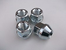 4 Wheel Nuts Lugs Fit Ford