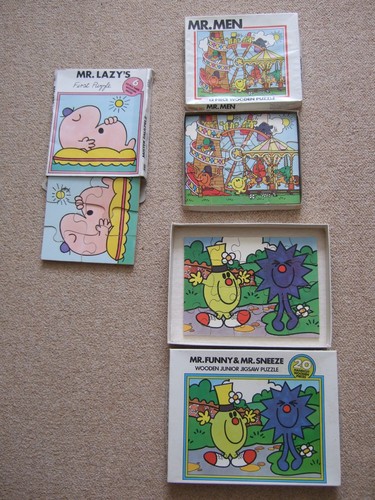 1979 vintage men jigsaw - x, mr
