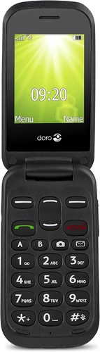Doro 2404 black big - 2404,