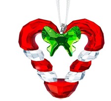Swarovski Candy Cane Ornament Heart  Christmas #5403314