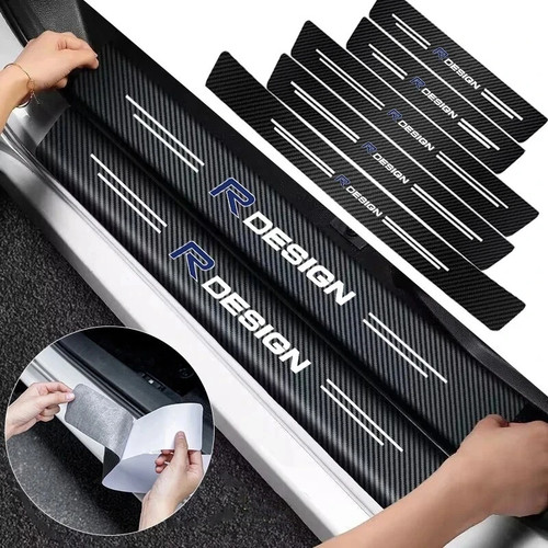 5pcs volvo design door sill - design,