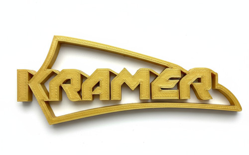 Kramer guitar logo wall - kramer,
