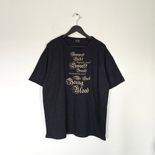 Radiohead T-Shirt Black Mens XL We Suck Young Blood Band Tee Hail to The Thief