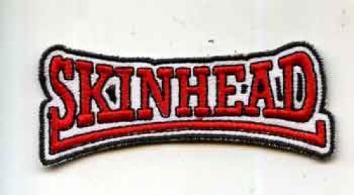 Skinhead shape patch - patch, 053)