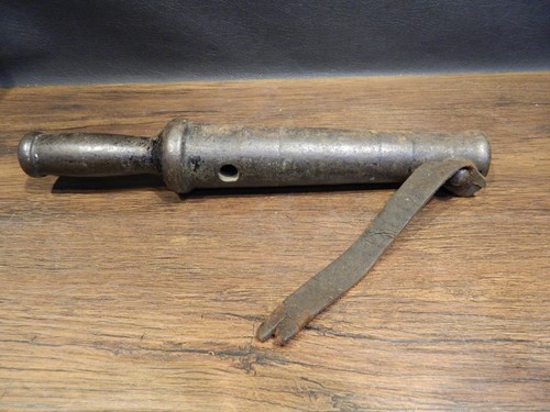 Antique iron hand salute - iron,