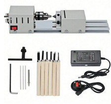 Mini Lathe 12-24V 96W Metal