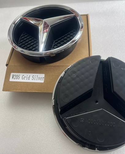 Chrome silver grille star - chrome,