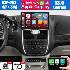10" CarPlay For Chrysler Town & Country 2011-2016 Car Radio Stereo GPS FM 4+64GB