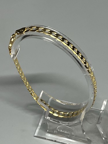 9ct gold curb bracelet - 9ct,