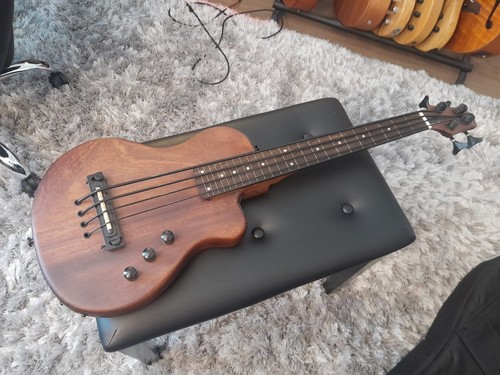 Gold tone fretless electric - gold,