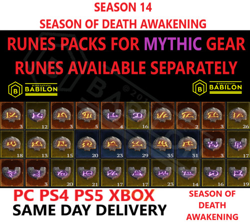 Diablo season mythic - diablo,