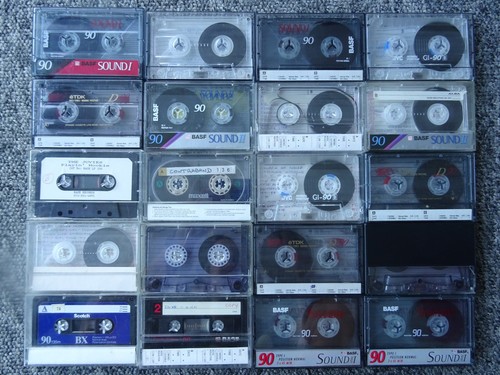 Bundle used blank cassette - bundle, of
