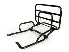 Vespa PK Black Rear Rack Carrier Grab Rail Luggage Back