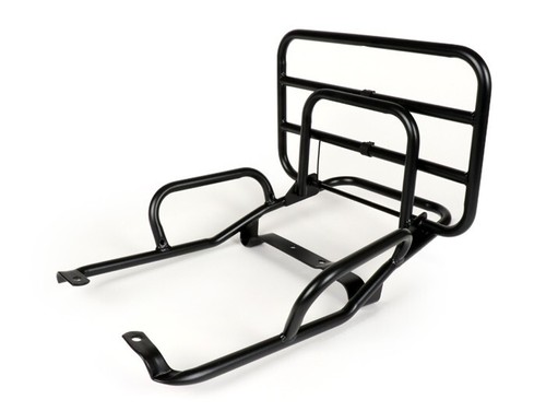 Vespa black rear rack - pk,