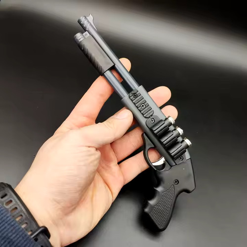 Rubber band shot gun - shot,