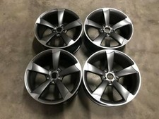 19" TTRS Rotor DEEP CONCAVE Style Wheels Satin Gun Metal Audi A5 A6 A7 5x112