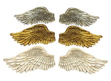 Angel Wings Ornament Pair