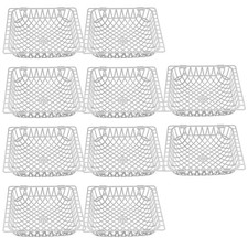  10 Pcs Bird Nesting Box Pigeon Coop Birds Breeding Nests Plastic