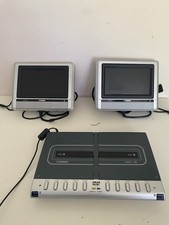 Acoustic Solutions Duo Portable DVD Player + In Car Twin Screens Camping