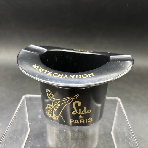 Top hat bakelite ashtray - ashtray, moet