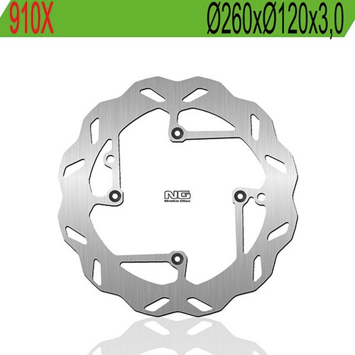 Brake disc 910x 260mm fixed - brake,