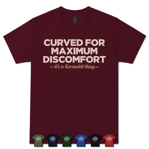 Curved for maximum discomfort - maximum,