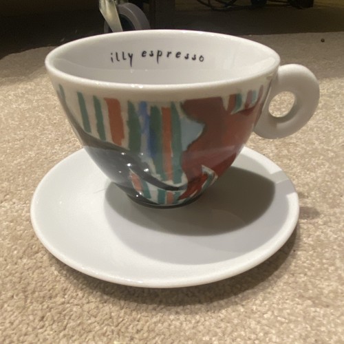 Illy espresso cup saucer set - espresso,