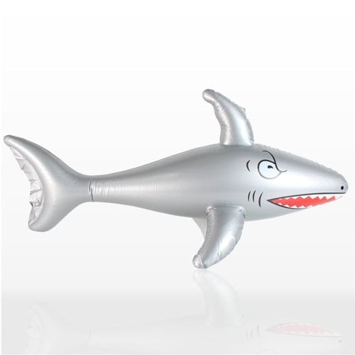 Inflatable shark inches - inflatable,