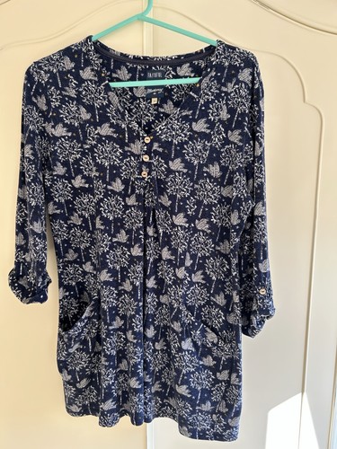 Tunic top women navy - tunic, women's