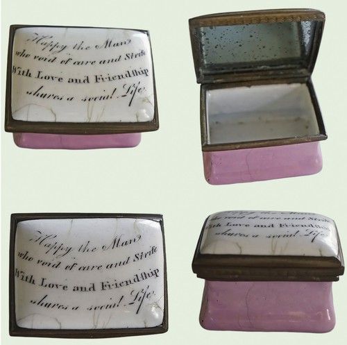 18th century bilston enamel - century, ~
