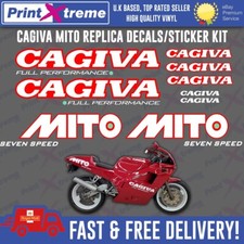 CAGIVA MITO STICKER KIT 125 REPLICA DECAL SET COLOUR A MK1