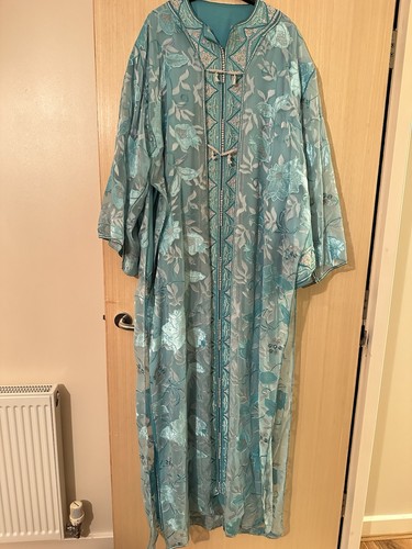 Vintage blue floral - blue,