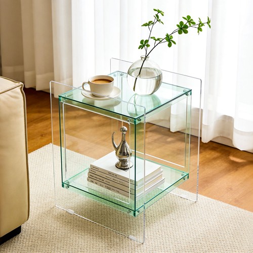 Clear acrylic nightstand - clear,