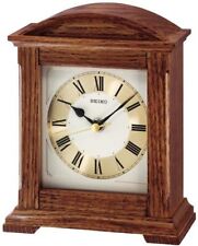 Seiko solid oak Mantle Clock