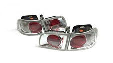 HONDA CIVIC EG6 EG HATCHBACK 3Dr LEXUS STYLE CLEAR REAR TAIL LIGHTS LAMPS Y3286