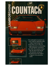 Lamborghini Countach Poster |