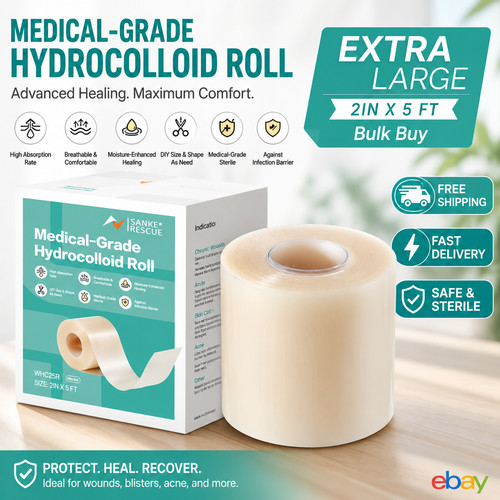 Hydrocolloid roll for wound - hydrocolloid,