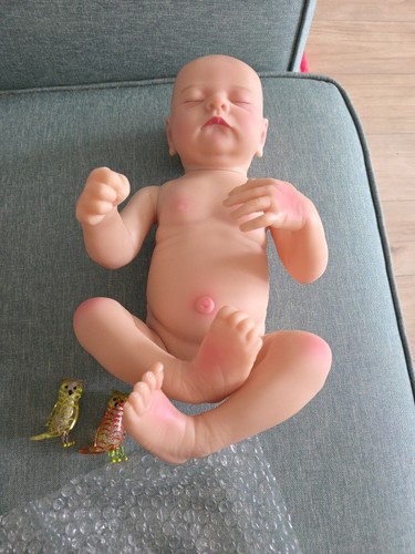 New born baby girl doll - new,