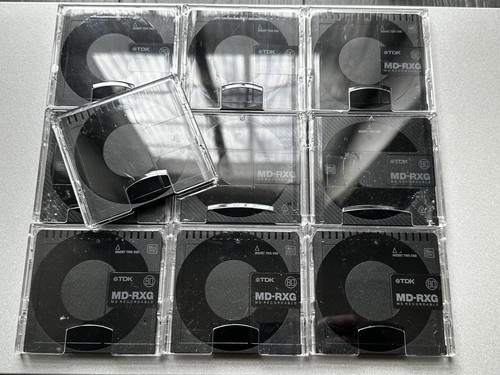 Tdk minidisc rxg 80 mins - 10,