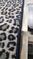 Leopard Print Wilton Rug