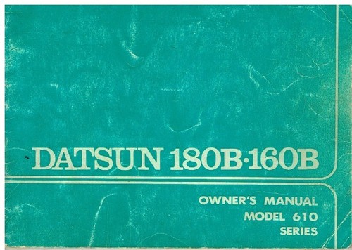 Datsun 160b 180b bluebird - &,