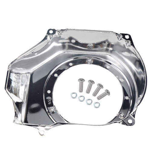 Silver chrome recoil fan cover - fan,