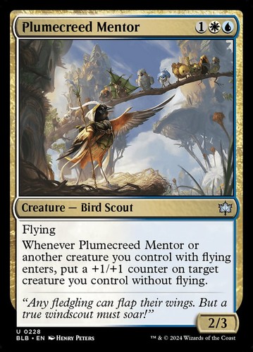 Plumecreed mentor - mentor, (228)