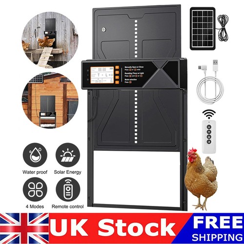 Automatic chicken coop door - chicken,