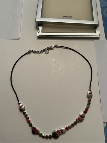Swatch bijoux necklace with - swatch,