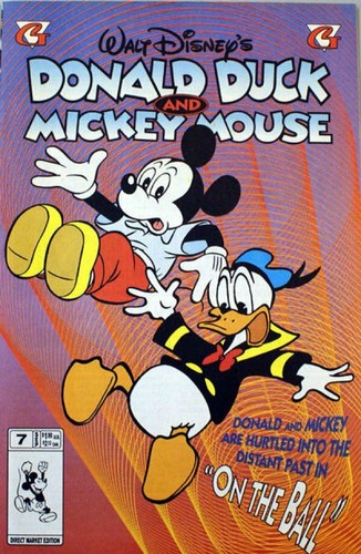 Donald duck and mickey mouse - and,