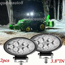 2PCS 12v 24v 48w Oval Led Work