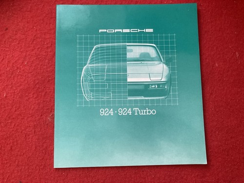 Porsche vintage brochure - porsche, 924